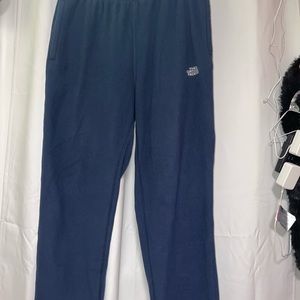 Navy north face sweatpants